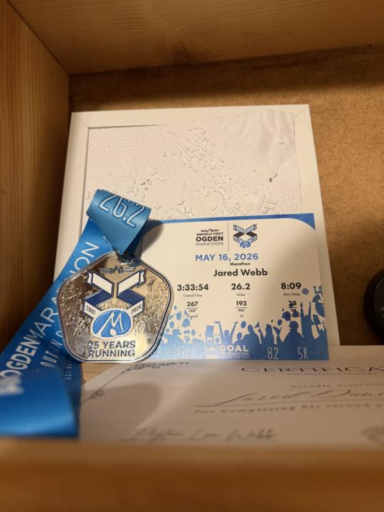 First marathon results! 