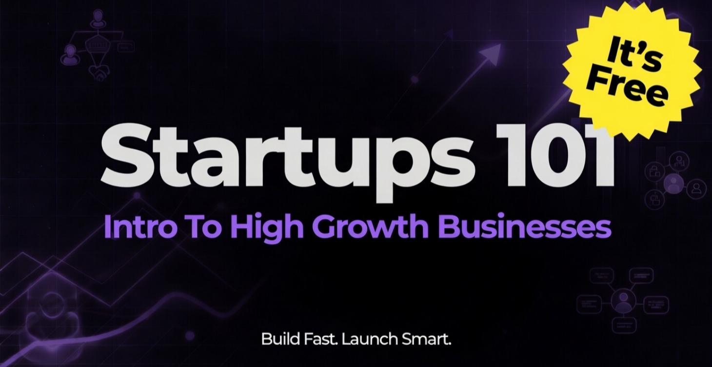 Startups 101 Mini Course