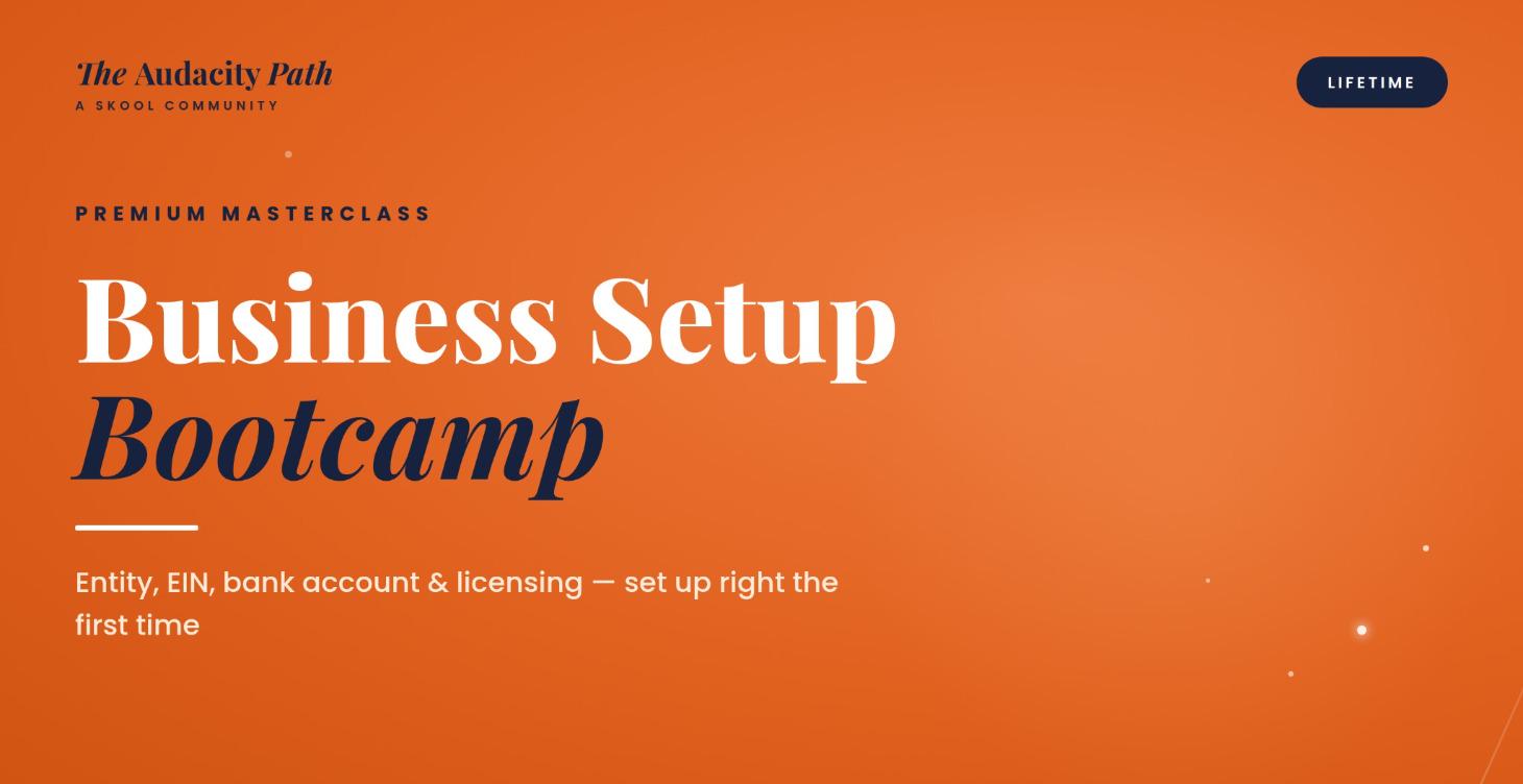 Business Setup Bootcamp