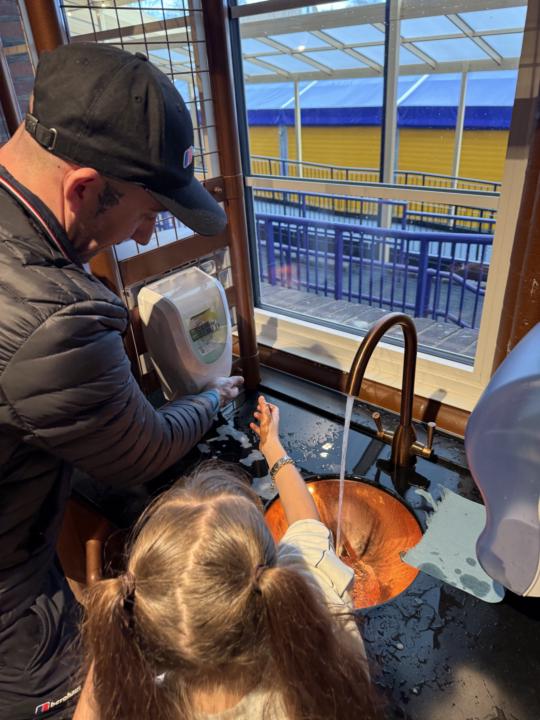 We loved cadbury’s world 🌍 