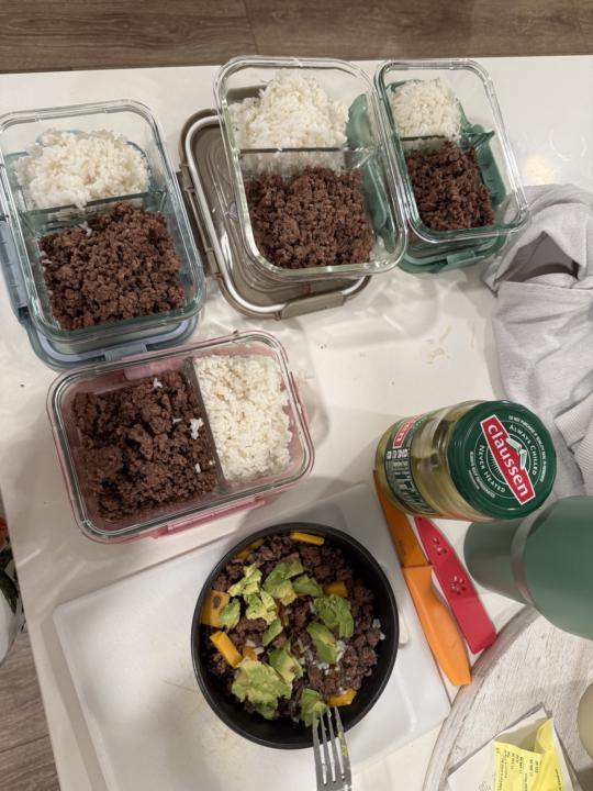 Meal prep this week 
