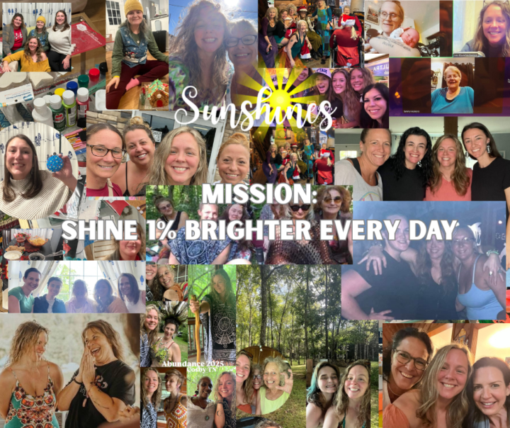 SUNSHINE MISSION - share your glimmers here! 