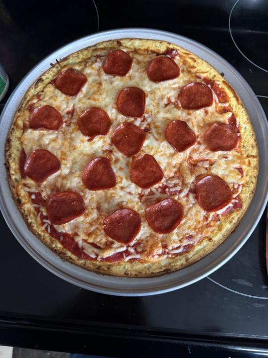 Cottage cheese pizza crust