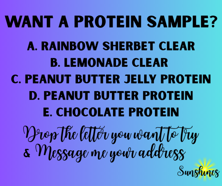 Want to try the Protein I use? 