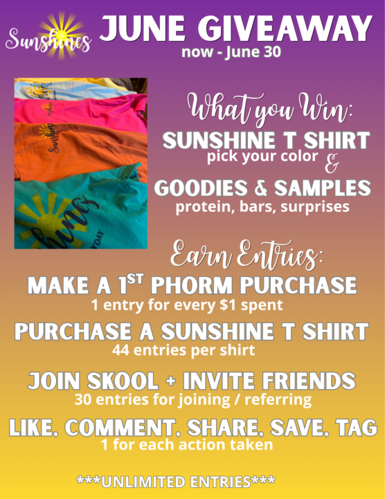 JUNE GIVEAWAY! ✨