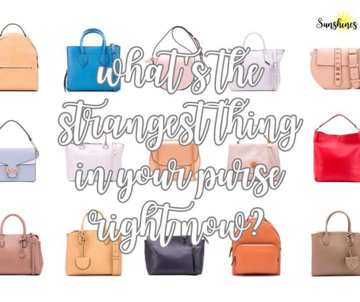 What's the weirdest thing in your purse?