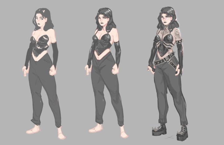 Goth Character