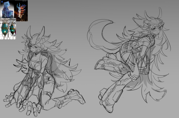 [Dec 1-15] WIP Sketches