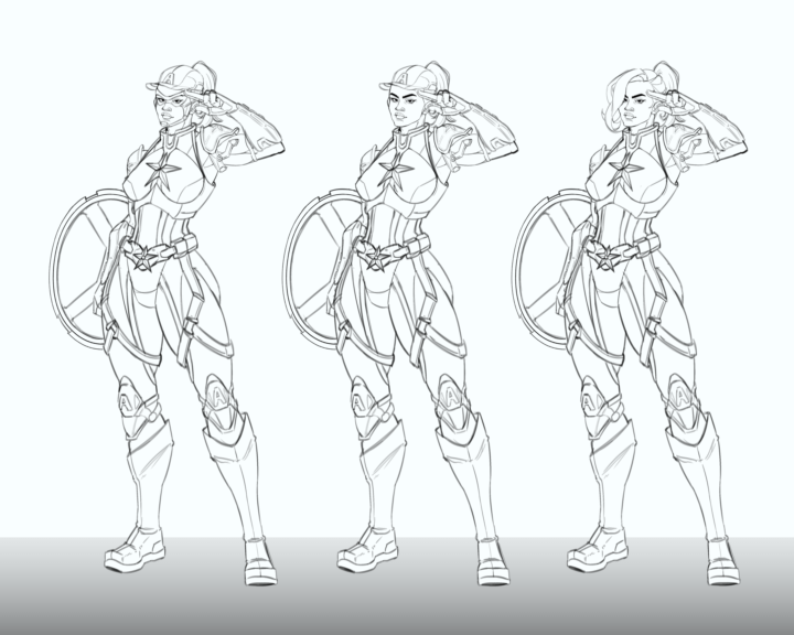 Captain America concept