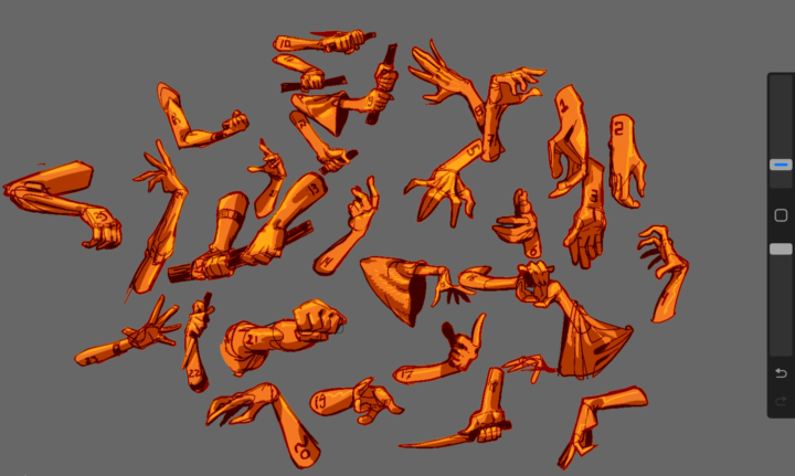 hand studies