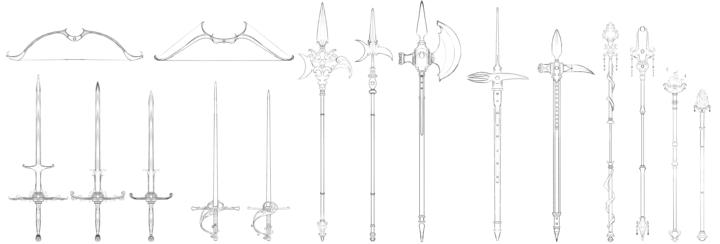 Weapon Concepts for Class