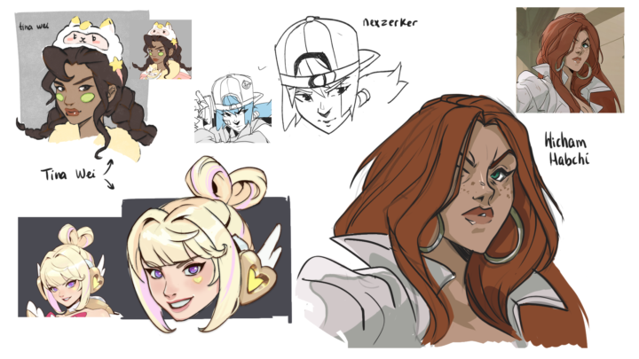 Studying other artists 