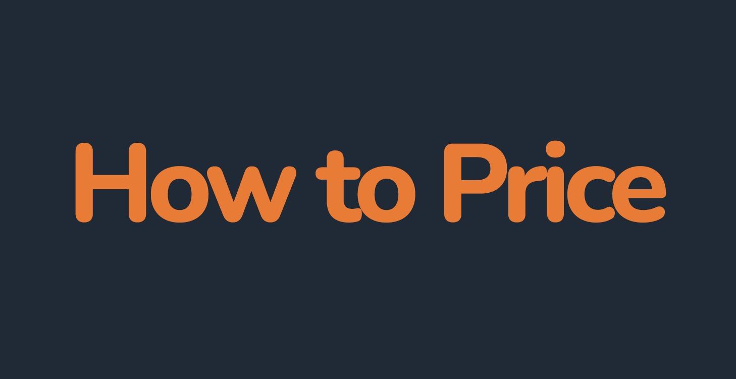 How to Price