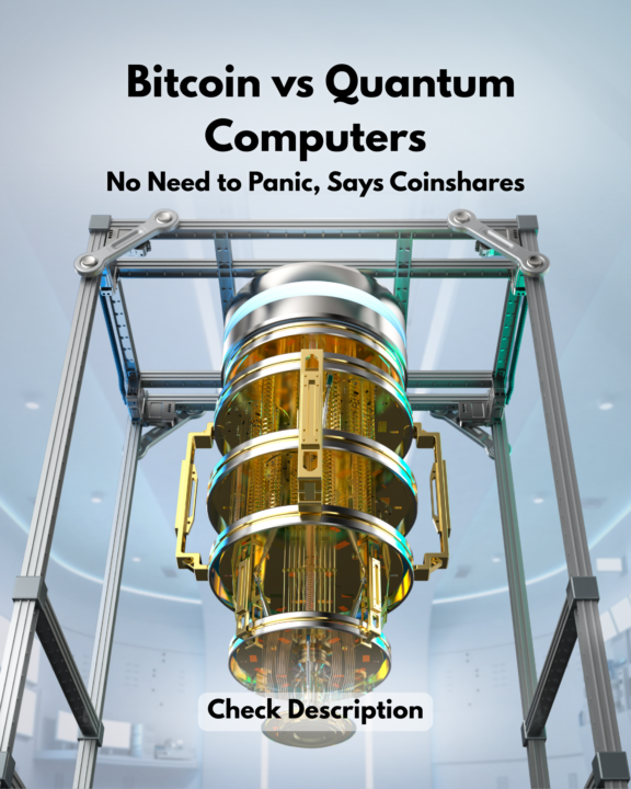 Bitcoin vs. Quantum Computers: No Need to Panic, Says Coinshares