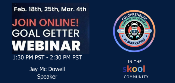 Goal Getters Day 1 Review