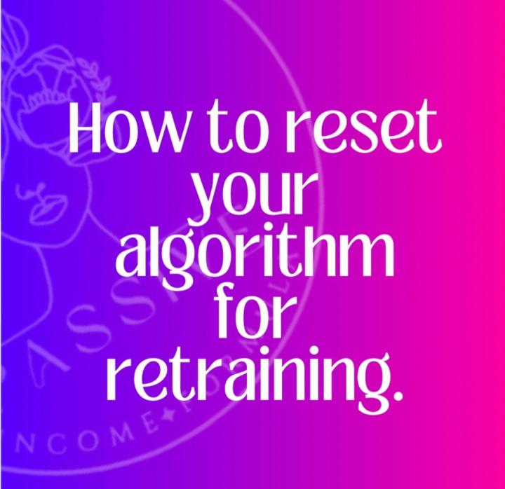 Retrain the “algorithm”