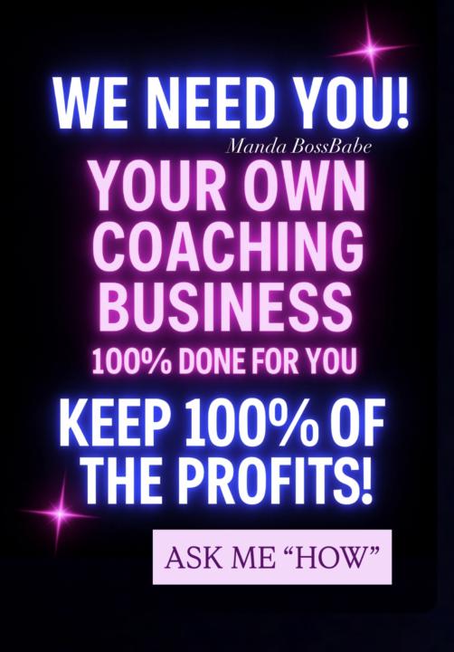 DONE FOR YOU Coaching Program