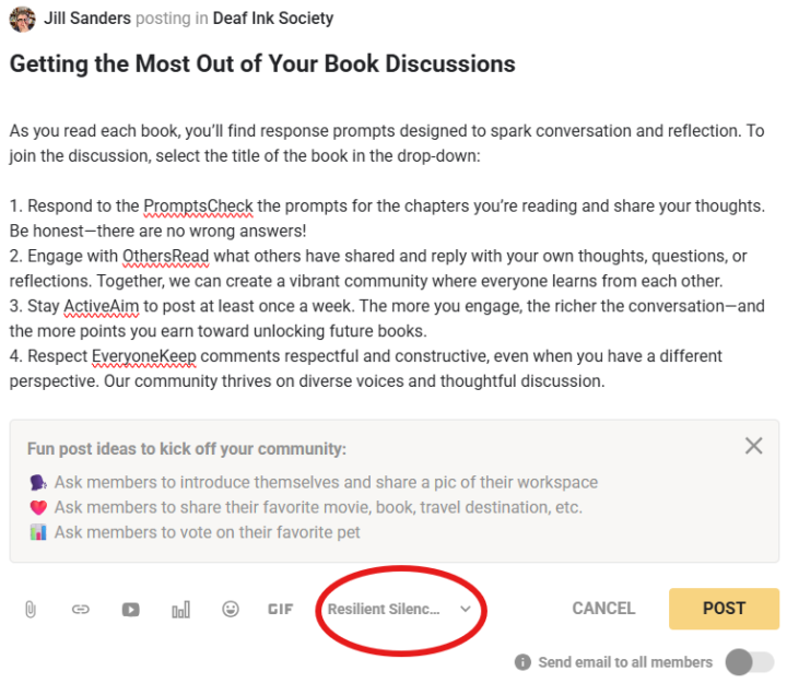 Getting the Most Out of Your Book Discussions