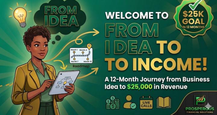 From Idea to Income