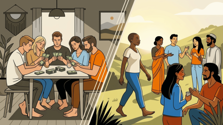 scarcity vs sufficiency