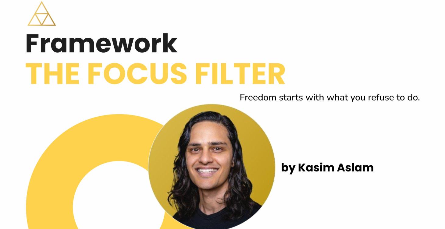 The Focus Filter Framework
