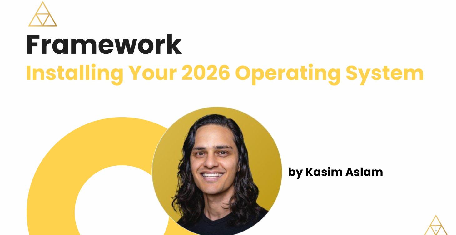 Installing Your Operating System Framework