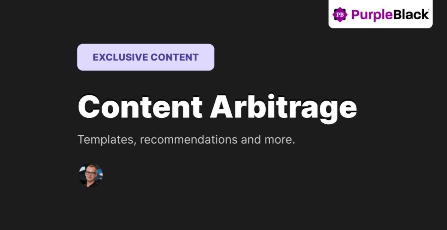 Content Arbitrage