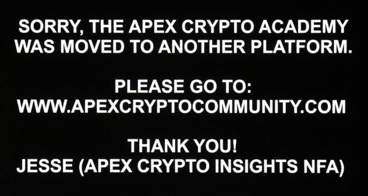 Apex Crypto Academy