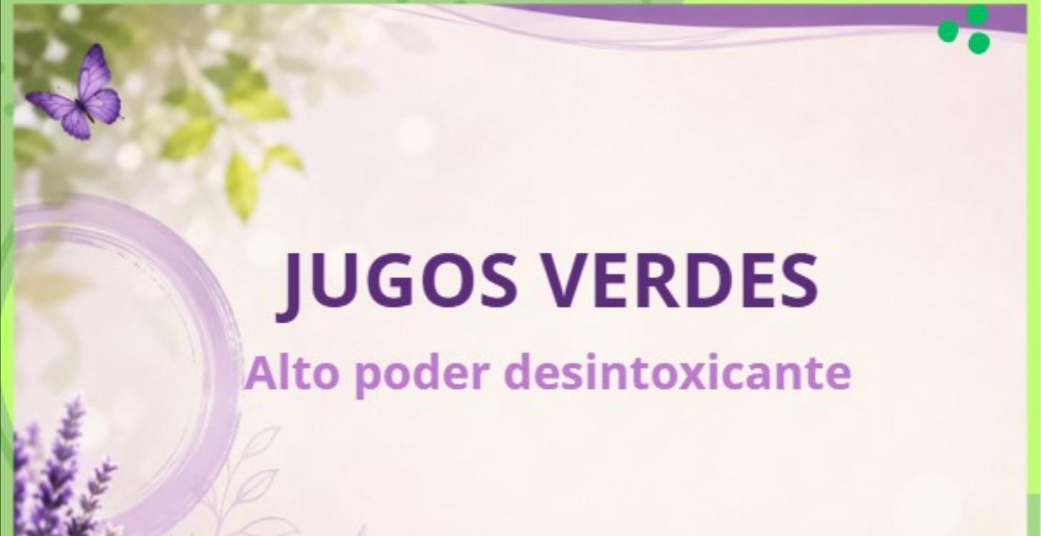 JUGOS VERDES
