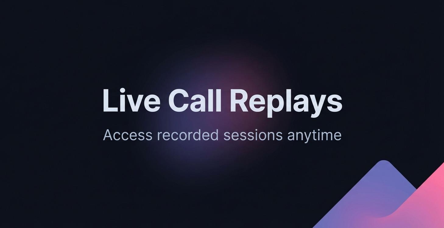 Live Call Recordings