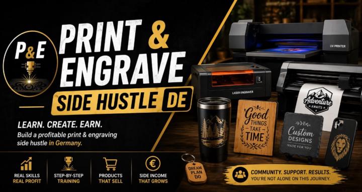 Print & Engrave Side Hustle DE