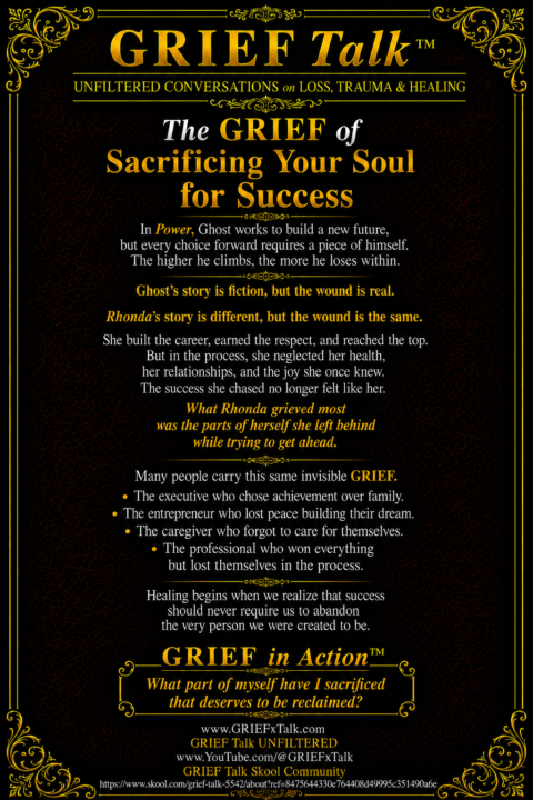 The GRIEF of Sacrificing Your Soul for Success
