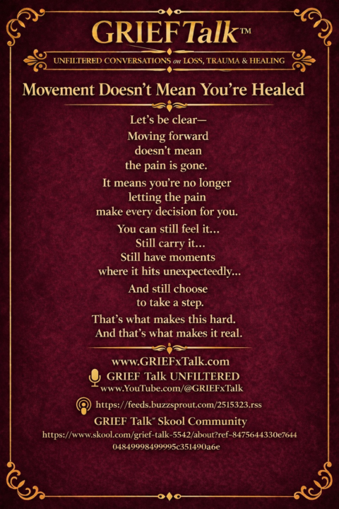 Movement Doesn’t Mean You’re Healed