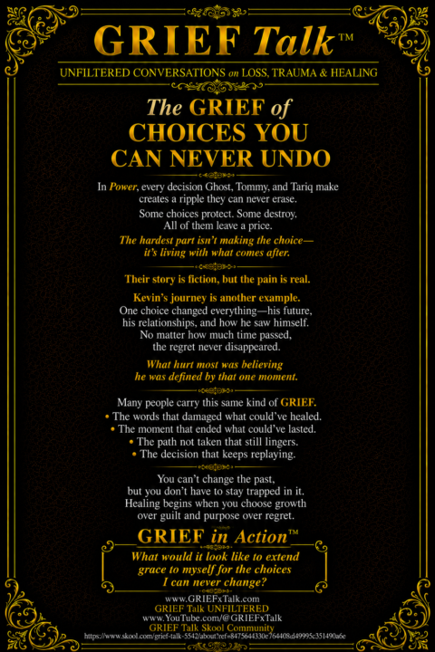 The GRIEF of Choices You Can Never Undo