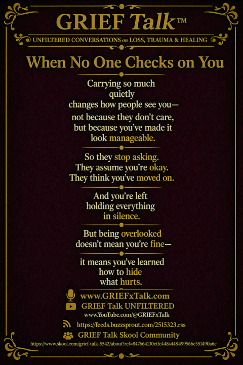 When No One Checks On You 