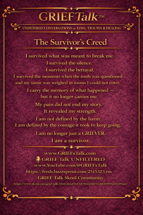 Survivor’s Creed 