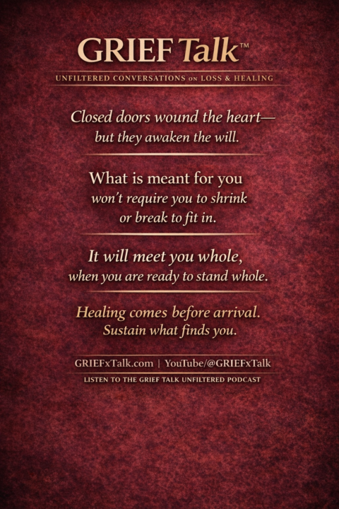 Closed Doors Prepare Us For Open Doors