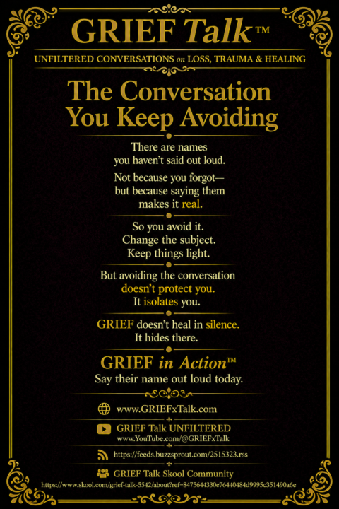The Conversation You Keep Avoiding