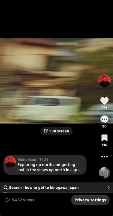 Starting to see growth on TikTok 
