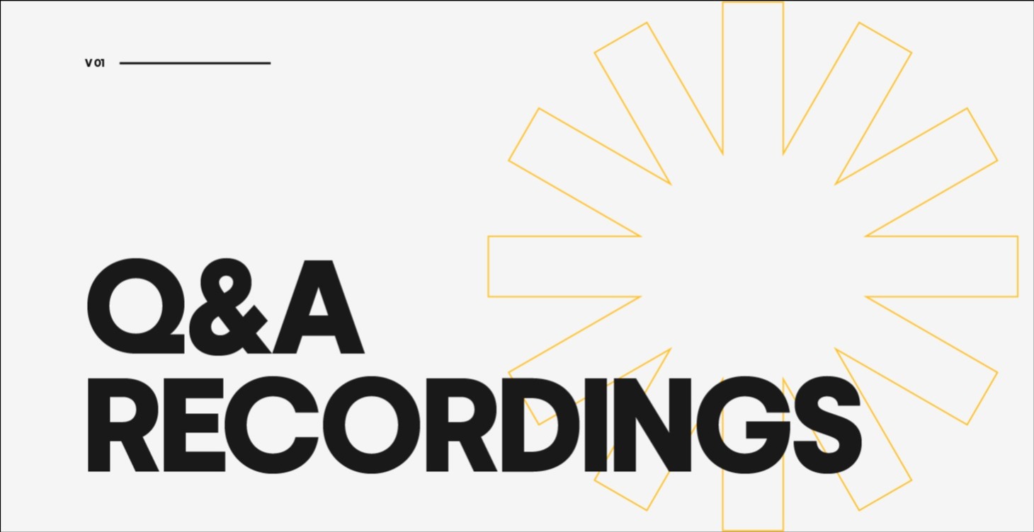 Q&A Recordings