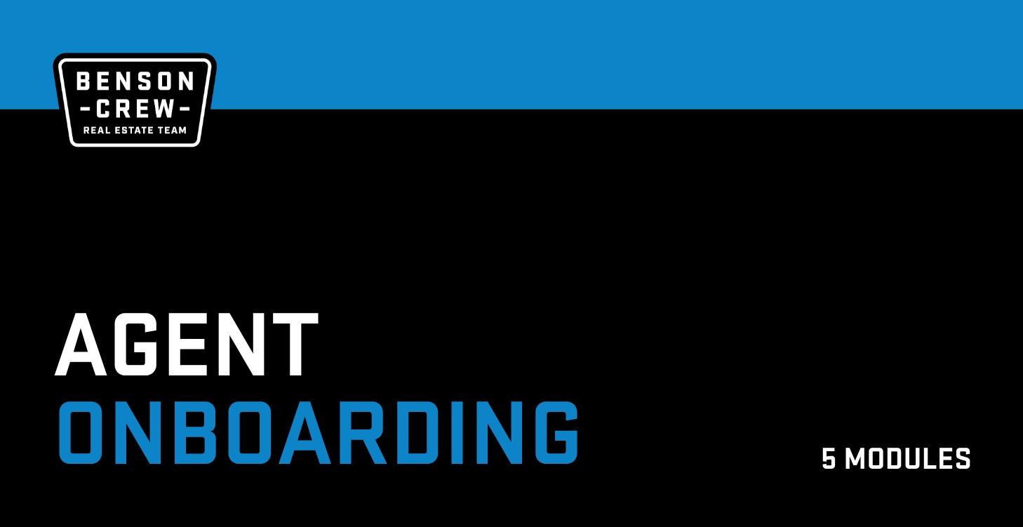 Agent Onboarding