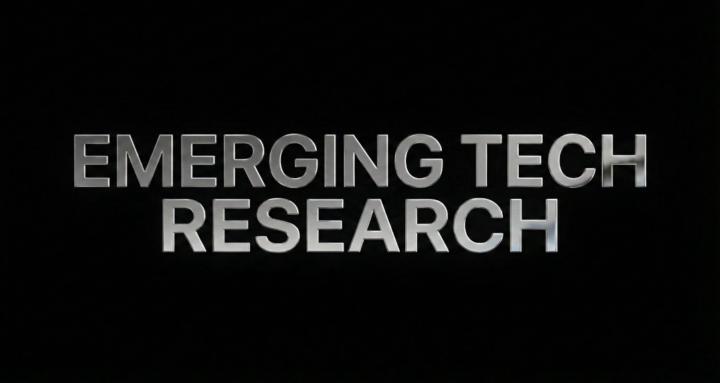 Emerging Tech Research