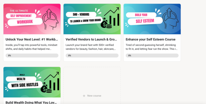Have you checked out the courses?