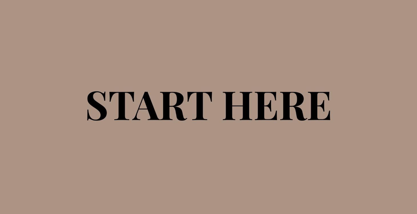 COMING SOON ~ START HERE