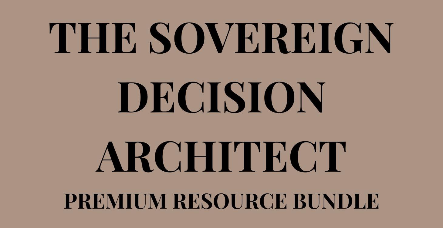 The Sovereign Decision Architecture