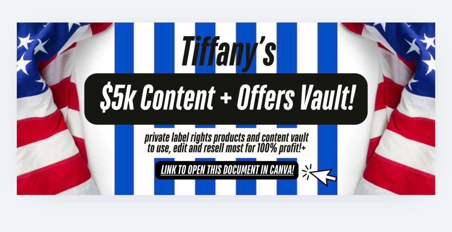 $5k Content + Offers Vault