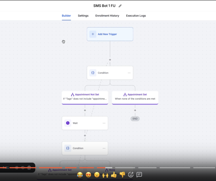 Question About Workflow SMS Bot FU