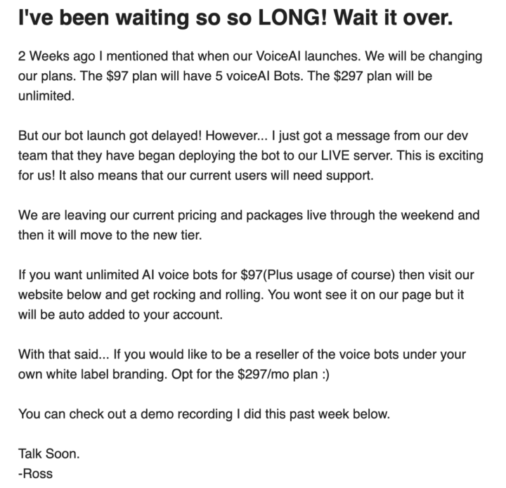 **LAST WARNING**