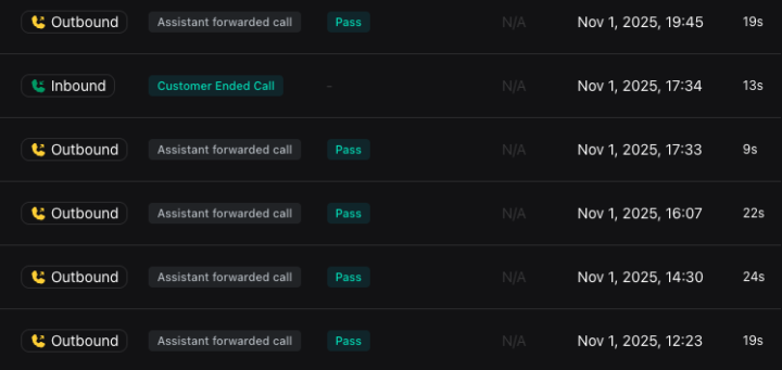 Voice AI Live Transfers