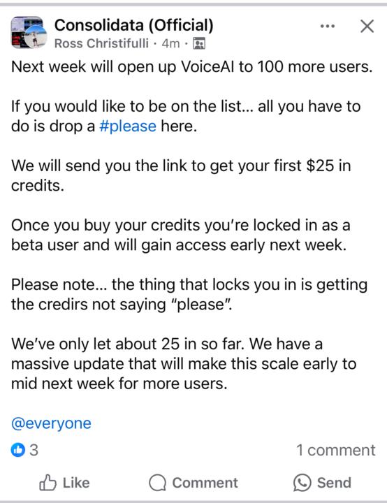 Access to AI Caller